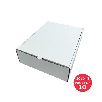 Large White Shipper Box 285x226x84mm (Pack of 10)