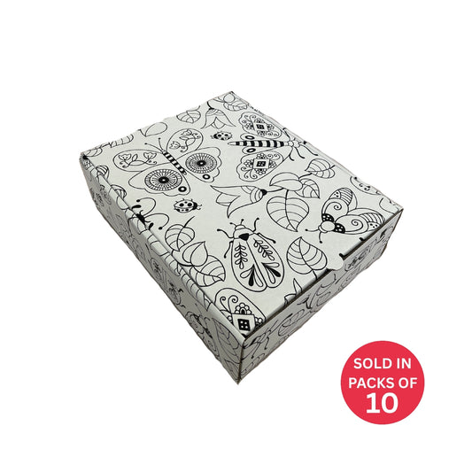 Large White Shipper Box (285x226x84mm) Nature's Canvas (Pack of 10)