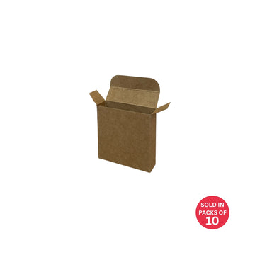 Flat Kraft Box 60x60x17mm