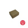 Protective Kraft box 120x100x55mm (Pack of 10)