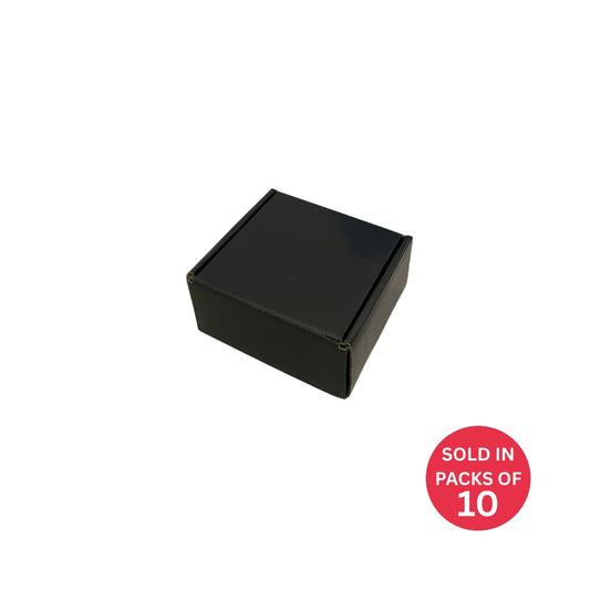 Protective Glossy Black Box 120x100x55mm