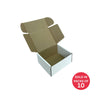 Protective White Box 120x100x55mm (Pack of 10)