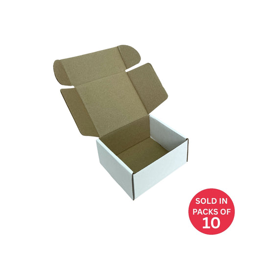 Protective White Box 120x100x55mm (Pack of 10)