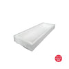 Long Rectangle Chocolate Box (White) 110x305x30mm (Pack of 10)