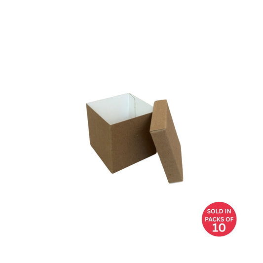 XS Gift Box (Kraft) (Pack of 10)