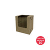 E-Flute Candle Box 117x87x107mm