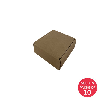 Kraft Shipper Box 99x99x40mm (Pack of 10)