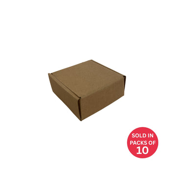 Kraft Shipper Box 107x107x46mm (Pack of 10)