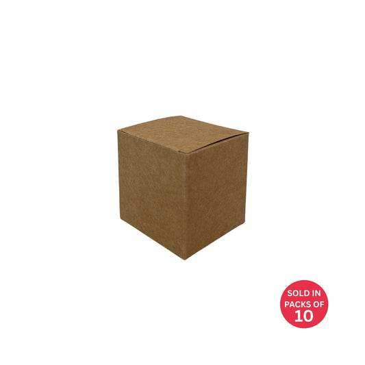 5 Cookie Box (Kraft) 70x65x70mm