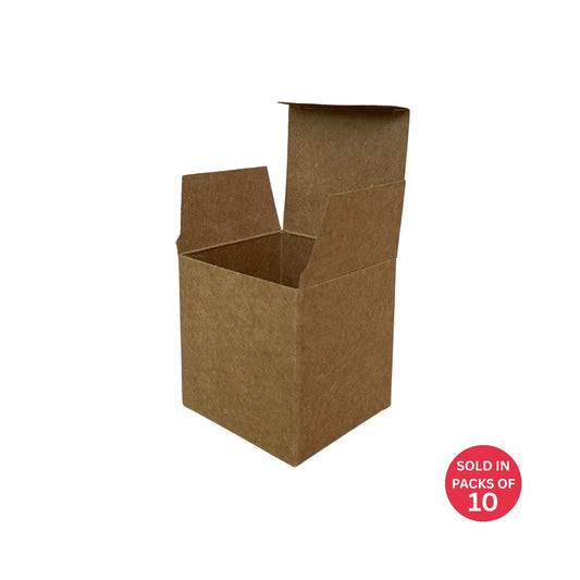 5 Cookie Box (Kraft) 70x65x70mm