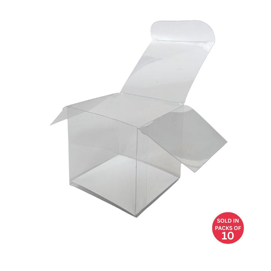 Large Cupcake Box 80X80X80mm (Pack of 10)