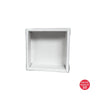 Square Cookie Box (White) 190x190x60mm (Pack of 10)