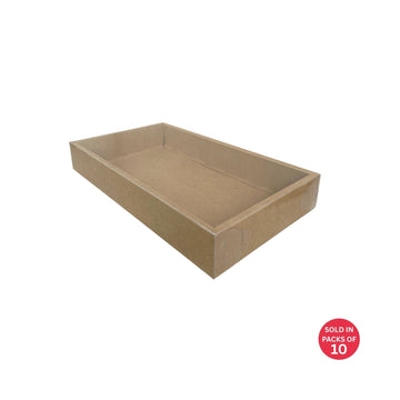 Snack Platter Box (Kraft) 316x170x50mm