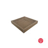 Square Chocolate Box (Kraft) 210x210x30mm (Pack of 10)