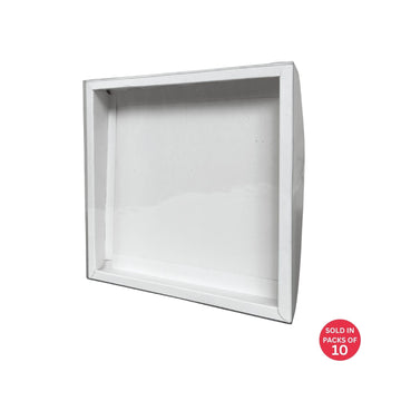 Square Chocolate Box (White) 210x210x30mm (Pack of 10)
