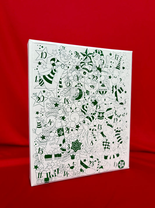 Advent Calendar (Green on White)