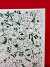 Advent Calendar (Green on White)