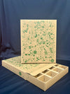 Advent Calendar (Green on Kraft)