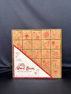 Little Advent Boxes (Red on Kraft)