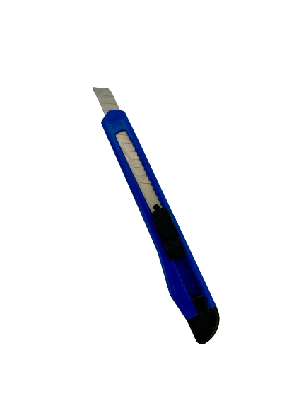 Utility knife for box cutting and wrapping