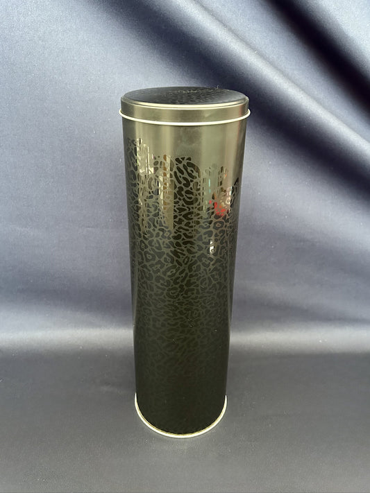 Matte Black Spots Gift Tin 99x235mm SINGLE