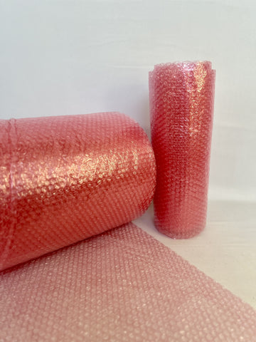 Pink Antistatic Bubblewrap Roll (416mm x 10m)