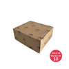 Large Rectangle Shipper Box (252x232x112mm) Protea (Pack of 10)