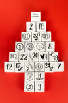 Little Advent Boxes (White)