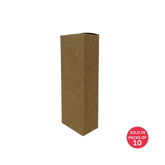 Kraft rectangle box 163x60x37mm (Pack of 10)