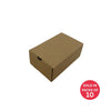 Small Kraft Sliding Gift Box with Sleeve (Kraft)175x117x75mm