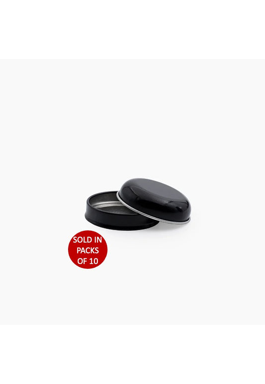 9ml Tin (Black) (Pack of 10)