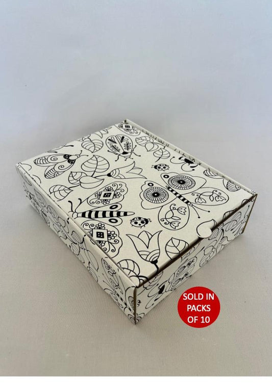 Large White Shipper Box (285x226x84mm) Nature's Canvas (Pack of 10)