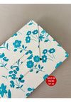 White Envelope Box (210x150x25mm) (Turquoise Floral) (Pack of 10)