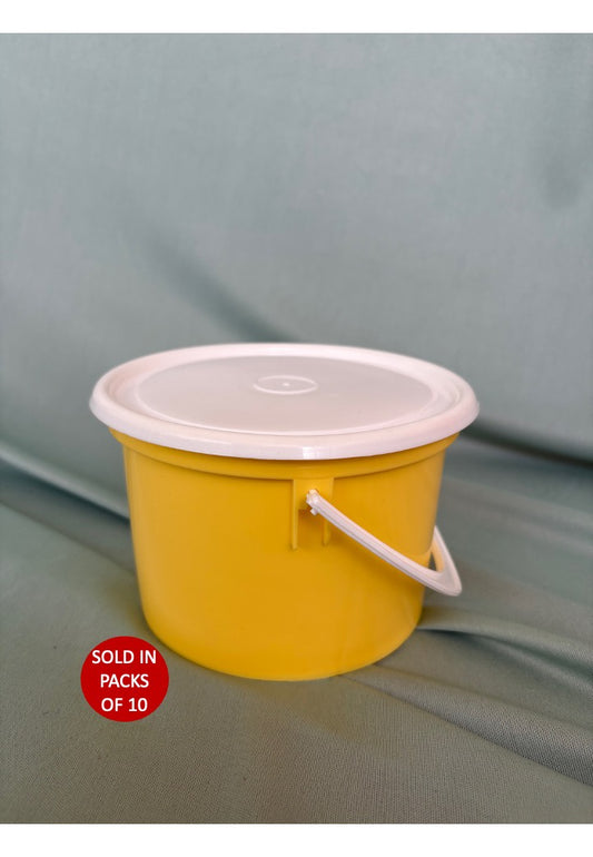1L Yellow Bucket (Pack of 10)
