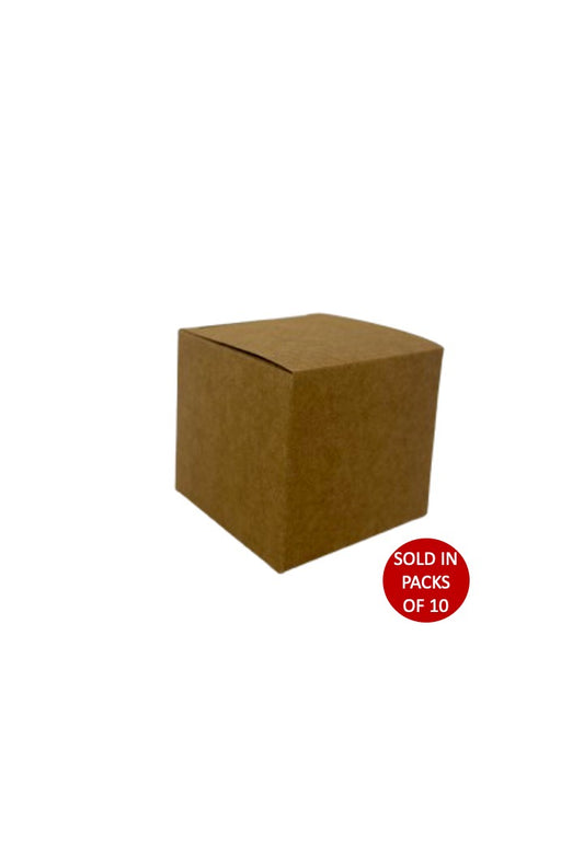 Candle Box (Kraft) 76x75x70mm