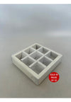 Single Cookie Box INSERTS ONLY (White) (Pack of 10)