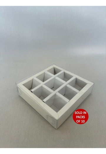 Single Cookie Box INSERTS ONLY (White) (Pack of 10)