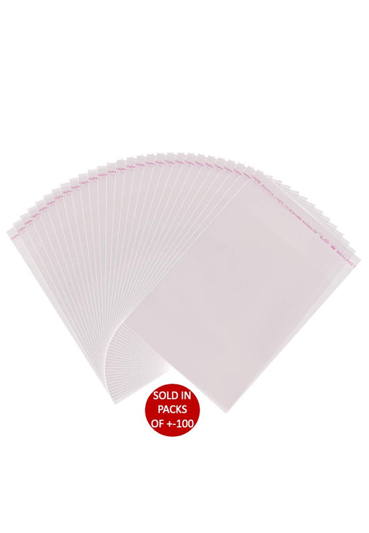 Polyprop Self Seal Bags with Punch Hole (31.5 x 52cm) (Pack of +-100)