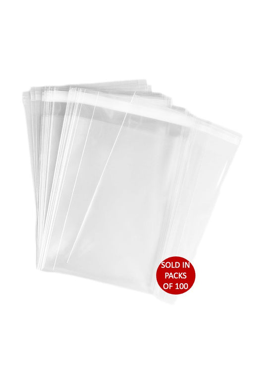 BOPP Self Seal Bag 150x250mm+40mmlip