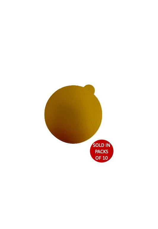 Paper Gold Card (Round 80mm)