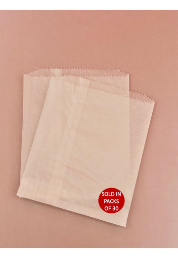 Greaseproof Bag - Sandwich (16.8x18.5cm) (Pack of 30)