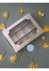 Silver Box with Dividers (300x225x50mm) (Pack of 10)