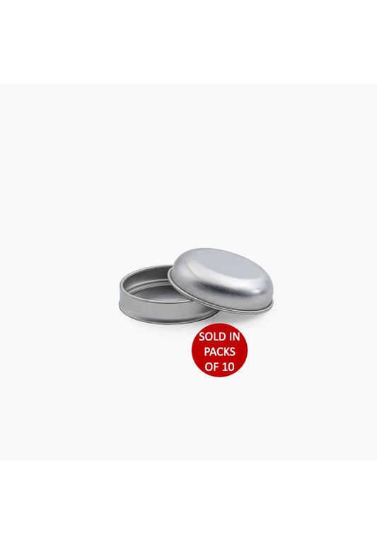 9ml Tin (Silver) (Pack of 10)