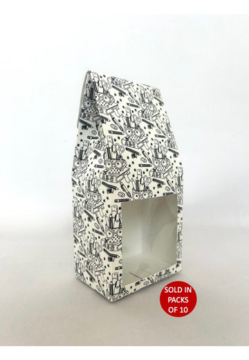 White Coffee Box with Window (Teacher Appreciation)