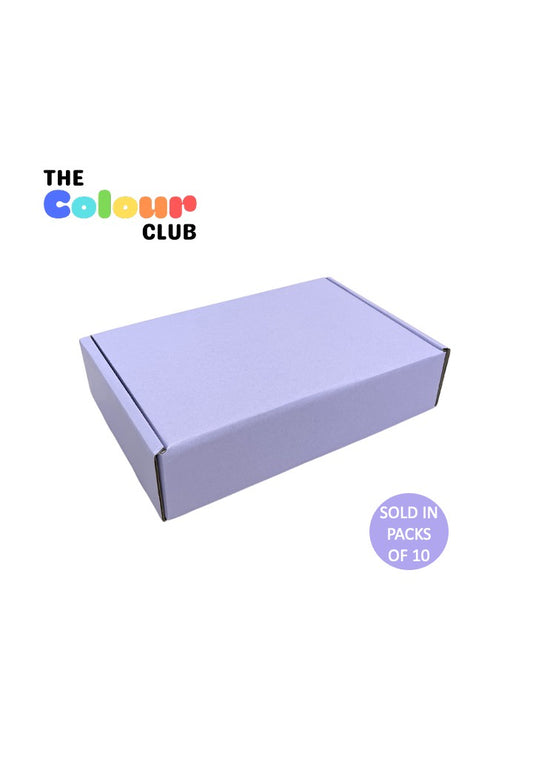Pastel Lilac Shipper Box (237x153x58mm) (Pack of 10)