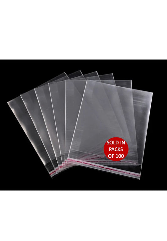 BOPP Self Seal Bag 160x225mm+40mmlip