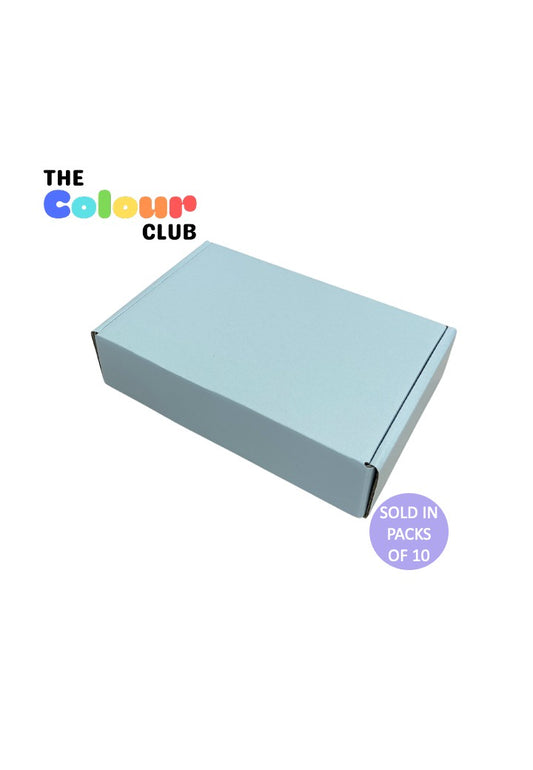 Baby Blue Shipper Box (237x153x58mm) (Pack of 10)