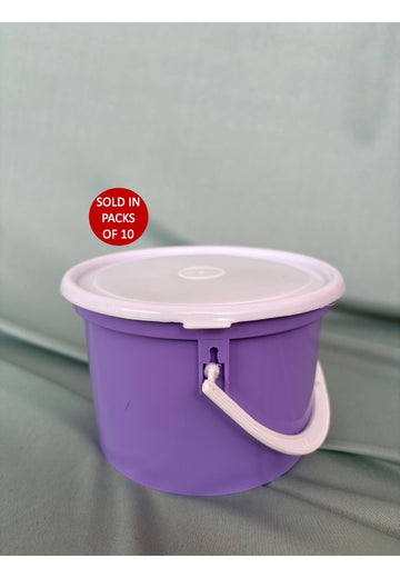 1L Purple Bucket (Pack of 10)