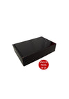 Glossy Black Shipper Box 237x153x58mm (Pack of 10)