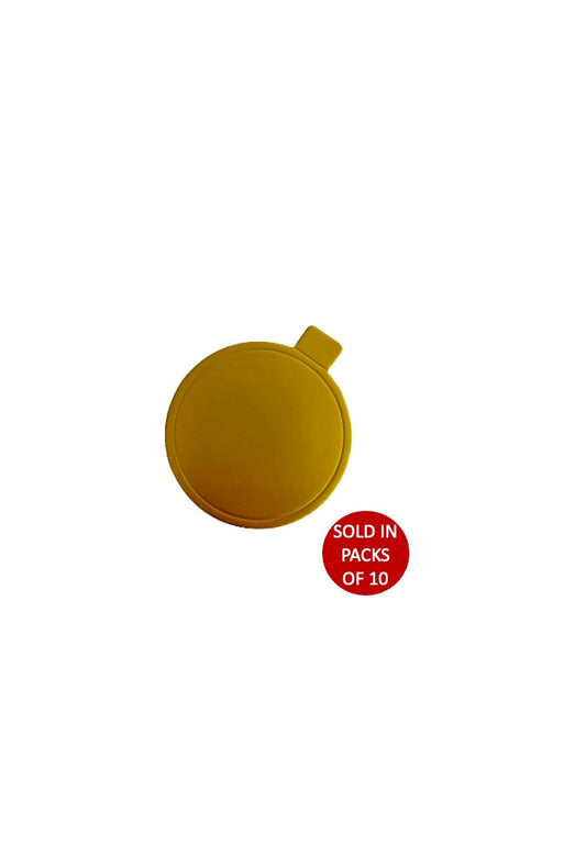 Paper Gold Card (Round 65mm)